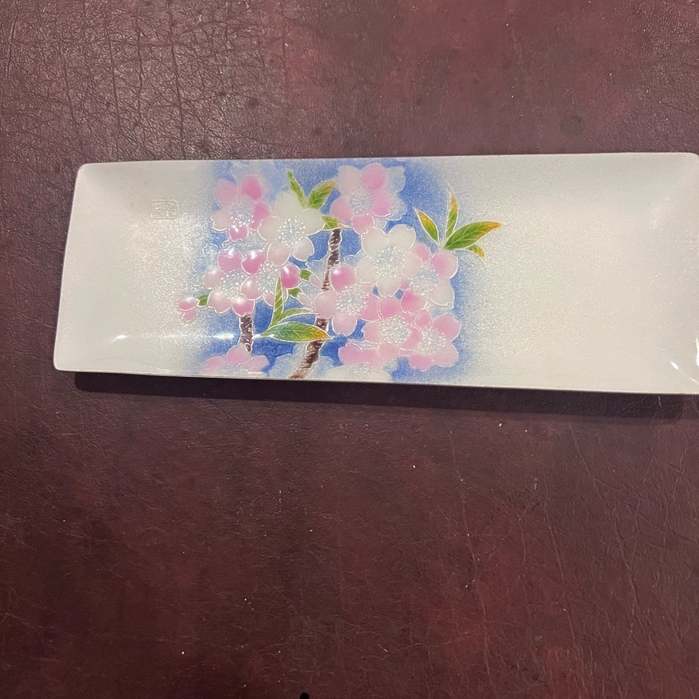 Tutanka cloisonné vintage tray